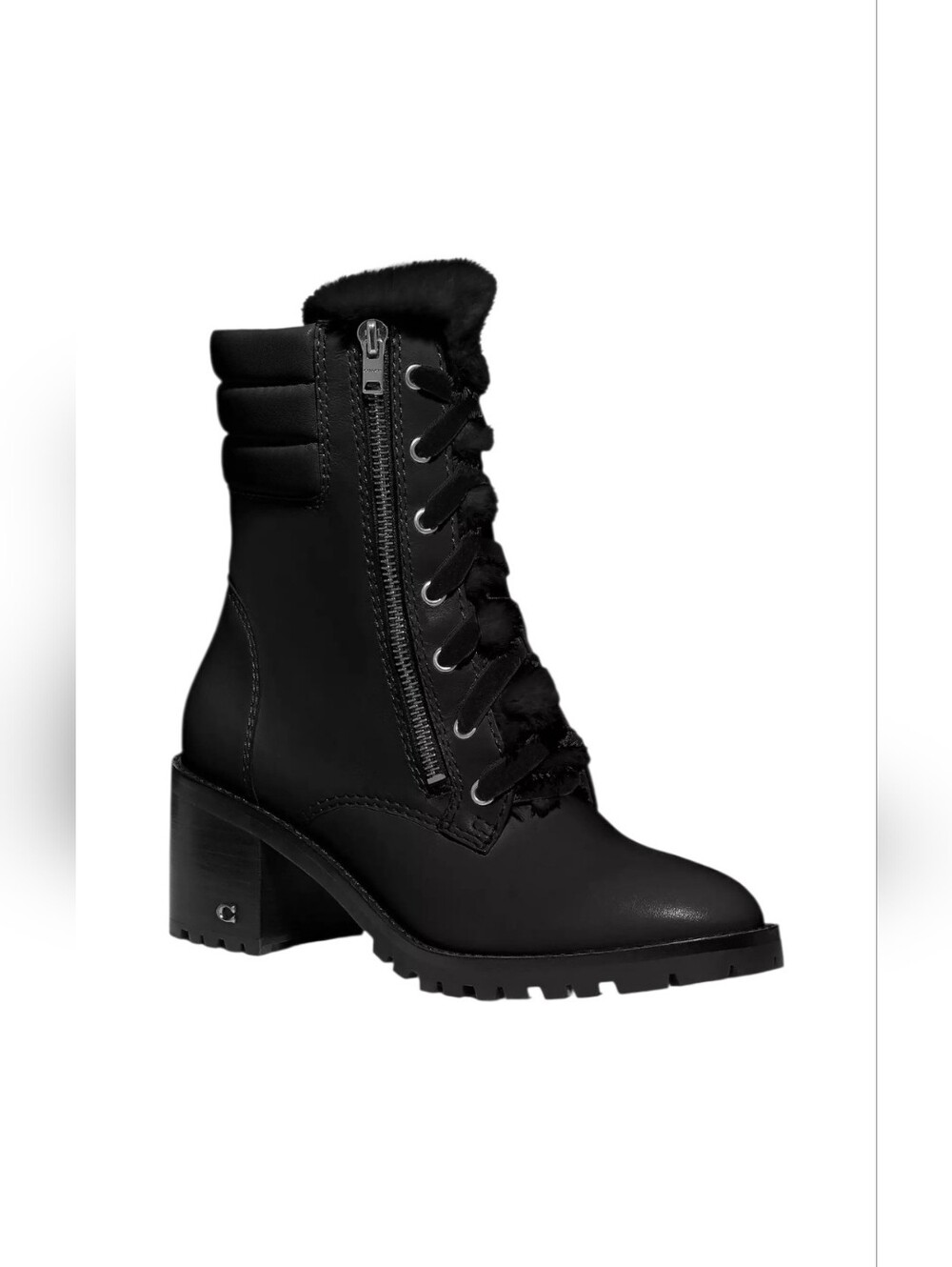 Coach Leather Jenna Boots - Picture 2 of 10
